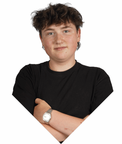 Portretfoto van een student