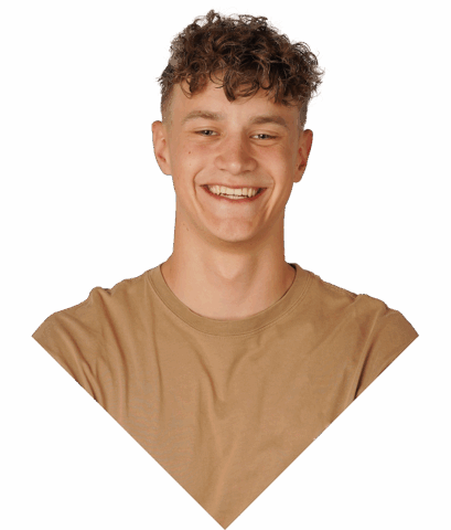 Portretfoto van een student